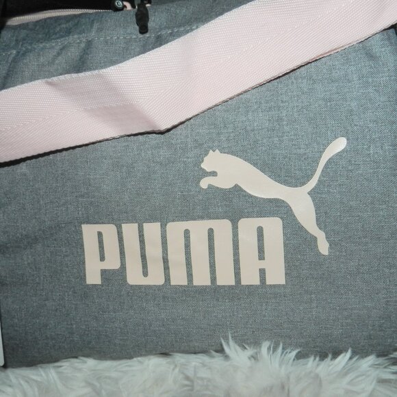PUMA EVERCAT DEFENSE DUFFLE BAG GREY/LIGHT PINK🆕FAST😮‍💨⚡🚚 - Picture 3 of 15